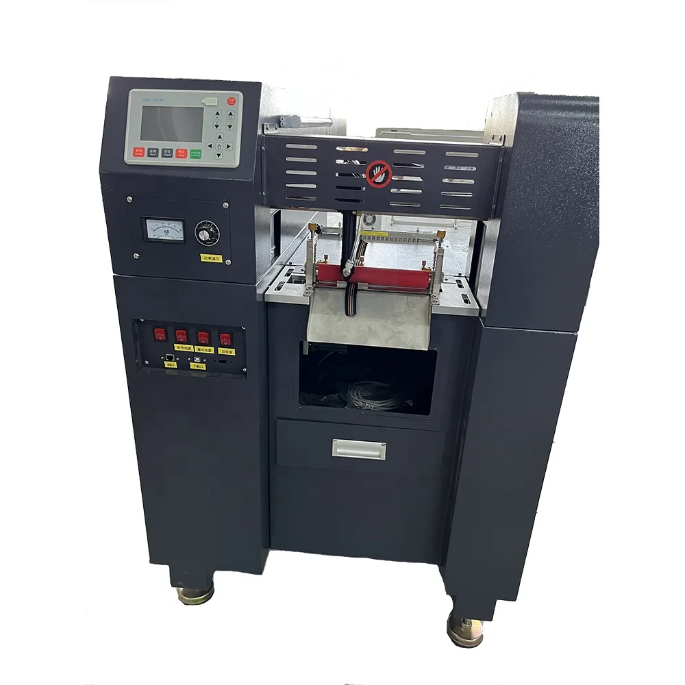Automatics Ribbon Mesh Belt Taping Taps Braid Webbing Web Cutting Machine