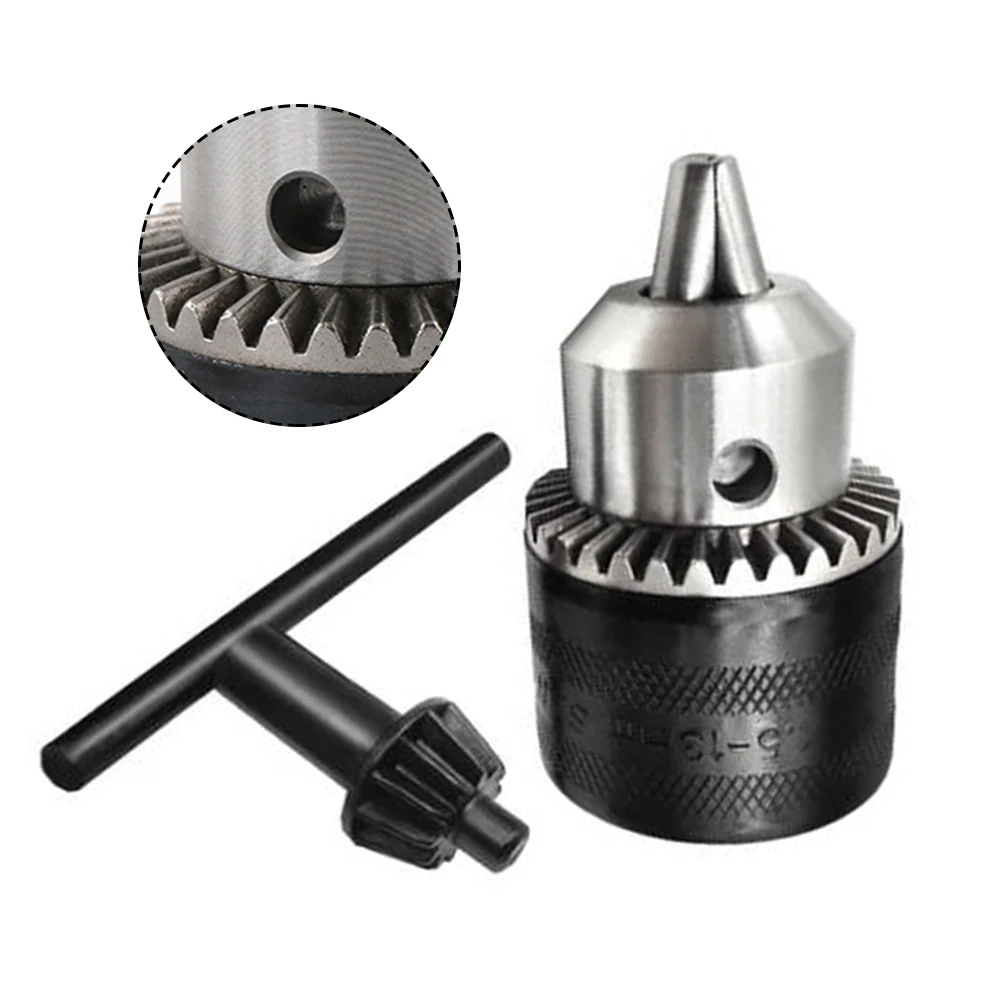 1.5-13mm Precise Drill Chuck Converter 1/2''-20UNF Thread Quick Change Adapter 3/8-24UNF