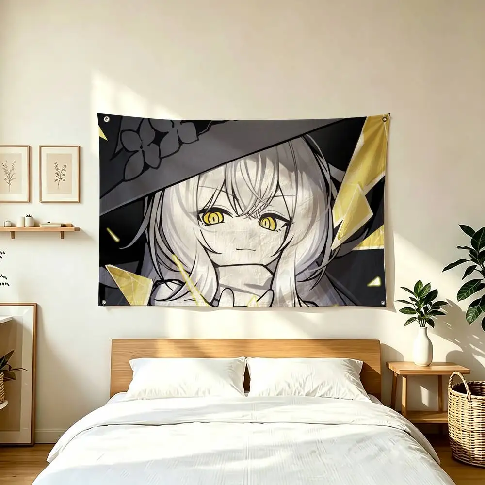 L-Lilith The NOexistenceN of you AND Me Flags Wall Hanging Tapestry Outdoor Garage Room Decorative flag Background Blanket