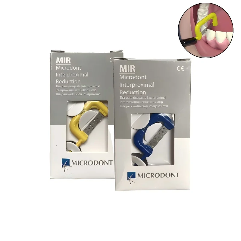 Microdont MIR Dental IPR Strip System Interproximal Diamond Saw Blade Tool Set For Safe Fast Tooth Space Gaining In Orthodontics