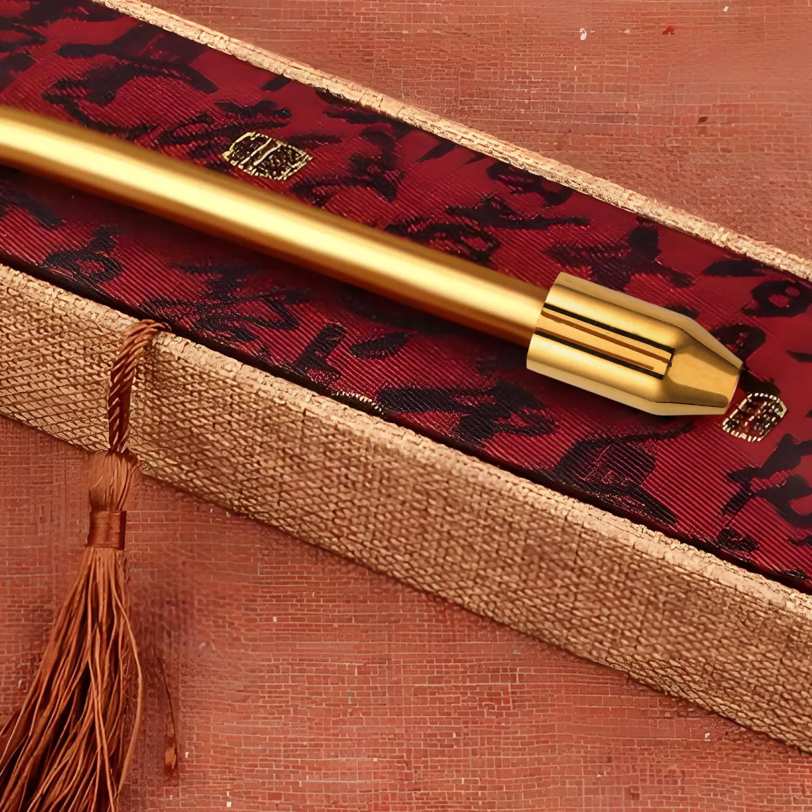 Portable Metal Feng Shui Dowsing Rod End Compact Spirit Rod Part for Outdoor Water Divining Tools High Precision Divination view 3