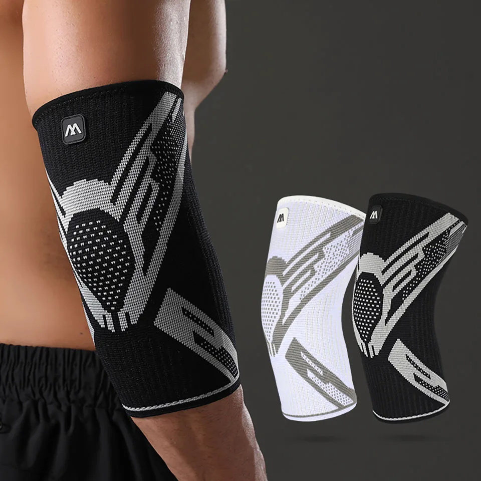 Elbow Support Elastic Gym Sport Elbow Protective Pad Absorb Sweat Sport Basketball Volleyball Tennis Arm Sleeve Elbow Brace
