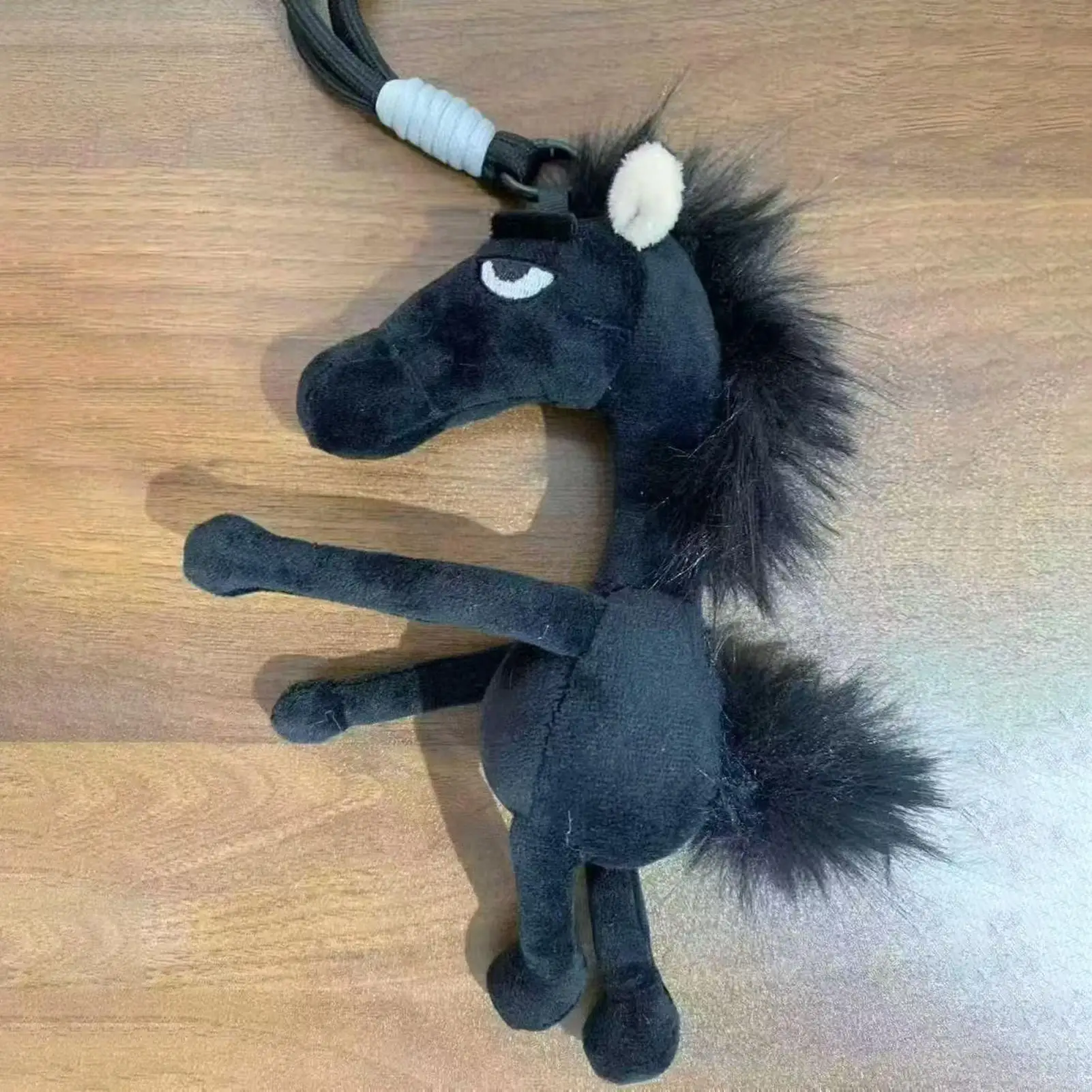 2026 Chinesisches Neujahr Pferd Plüsch Weiches Niedliches Chinesisches Tier Schlüsselanhänger Pferd Stofftier Für Autos Taschen Esstische Shop Home