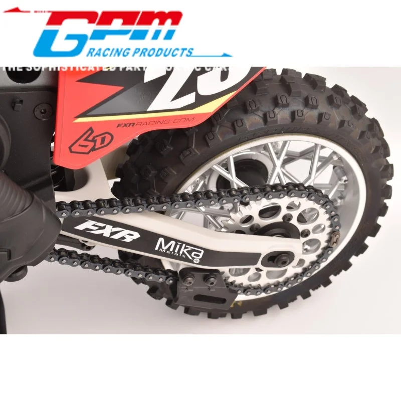 GPM MX070 40 MANGANESE chaîne en acier 70 rouleau pour LOSI 1/4 PROMOTO MX SM moto RC mise à niveau