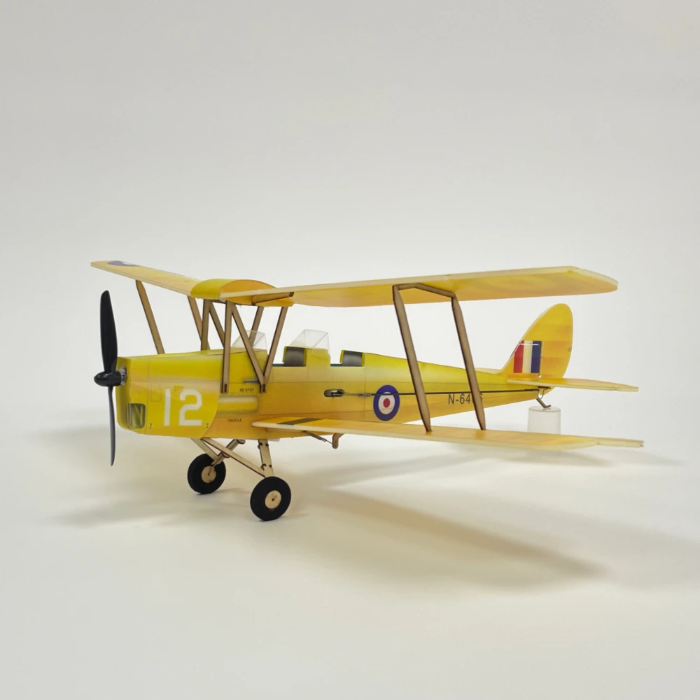 MinimumRC Tigermoth 360mm rozpiętość skrzydeł 4 kanałowy włoski hydrosamolot RC samolot zabawki na zewnątrz dla dzieci prezenty dla dzieci