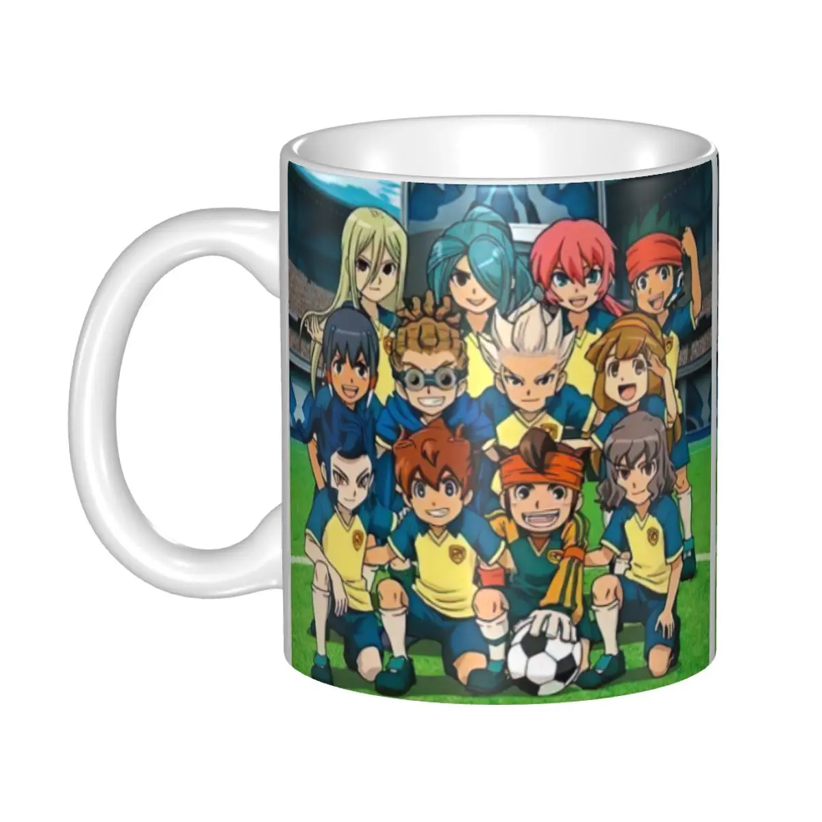 Inazuma Eleven Anime Ceramic Magic Cups 350ml Milk Tea Coffee Mugs Best Birthday Gifts for Children Friends