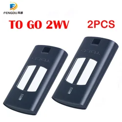 TO GO 2WV 433.92MHZ Replacement Transmitter Wireless Remote Control Command Garage Rolling Code 433MHZ Garage Door