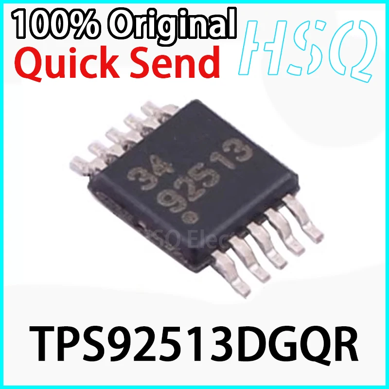 

1PCS Original TPS92513DGQR TPS92513 Package MSOP10 Analog Current Adjustable Voltage Reduction