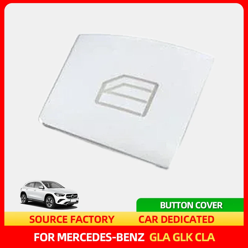 

Стайлинг, кнопка подъема окна автомобиля, наклейка на панель переключателя, Стайлинг для Mercedes Benz A B C Class W204 W212 GLA GLK CLA