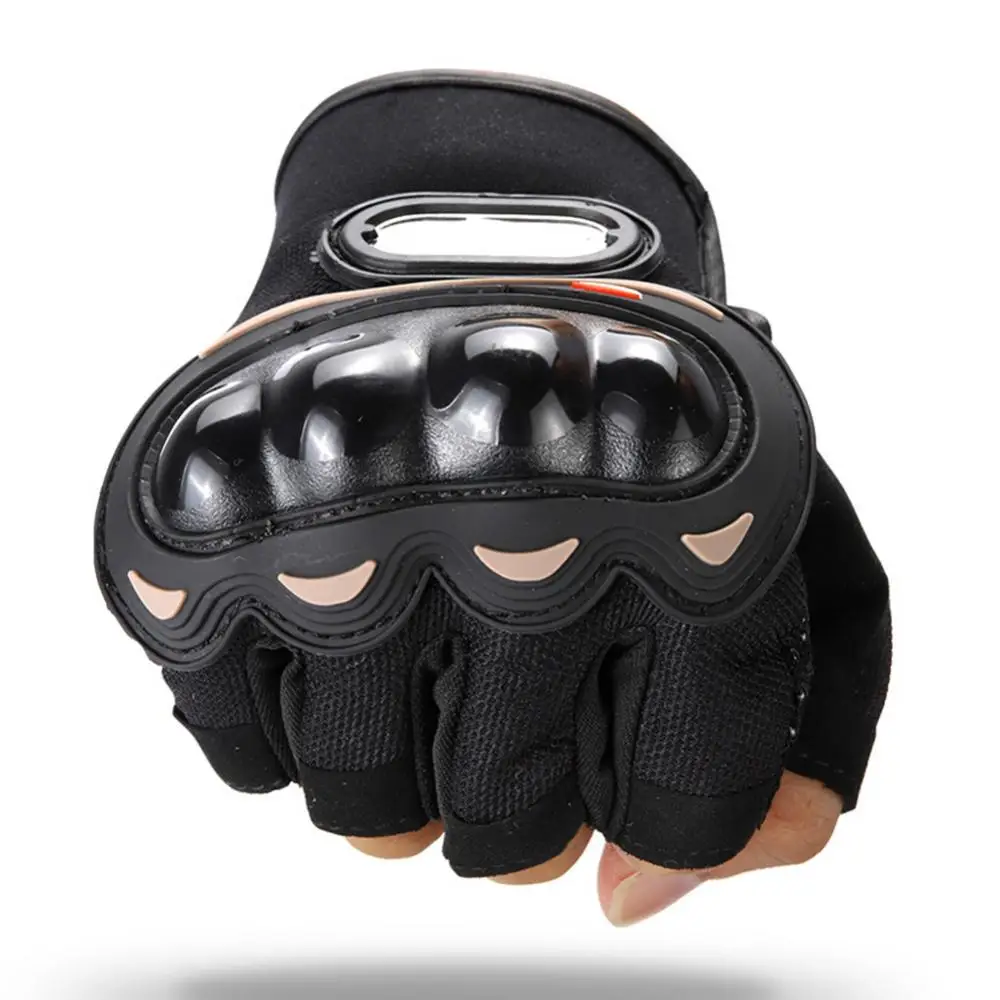 

Shooting Airsoft Bicycle Motocross Combat Non Slip Knuckle Half Finger Gloves