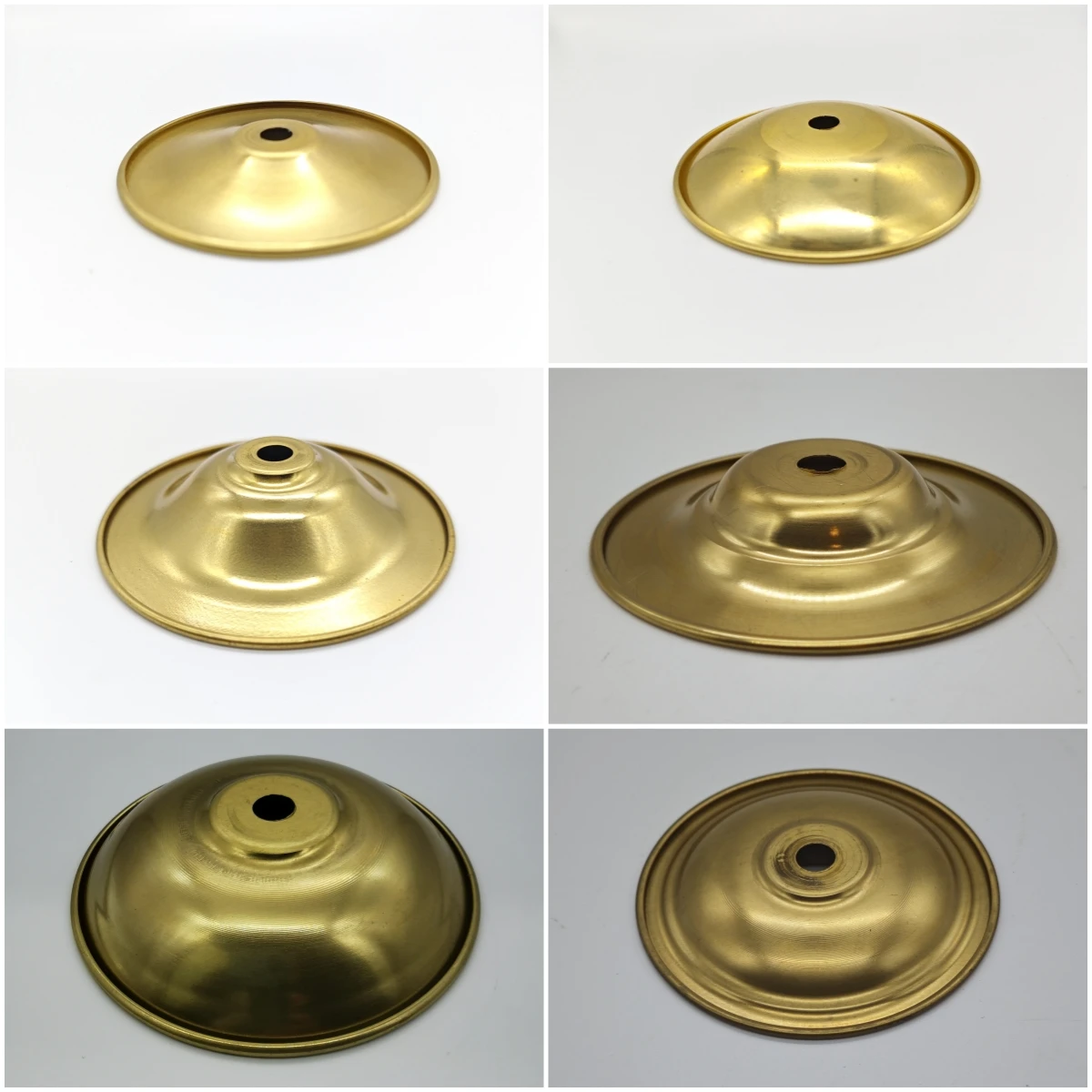 Brass material lampshade cover DIY copper Lighting parts table lamp base canopy customizable processing of copper accessories