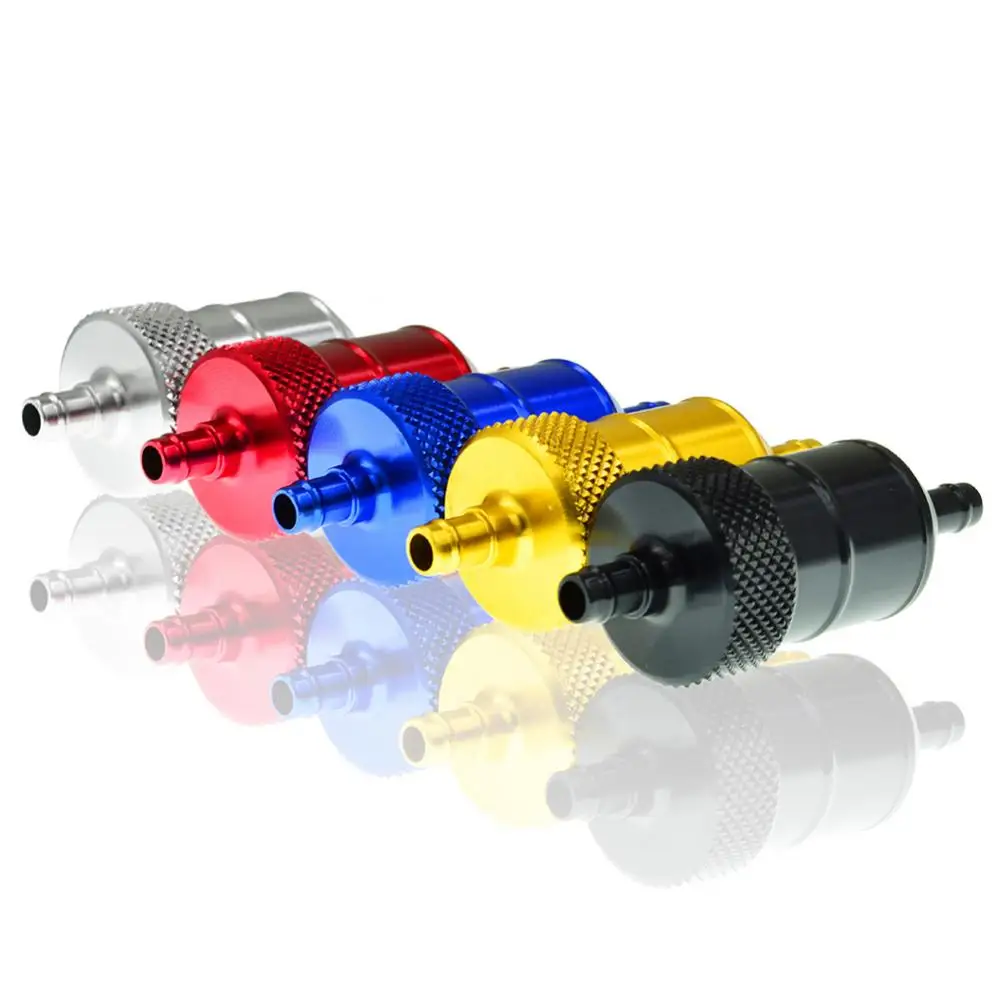 

Алюминиевый сплав 8 мм Очиститель масляного газового топливного фильтра для мотоцикла Pit Dirt Bike ATV