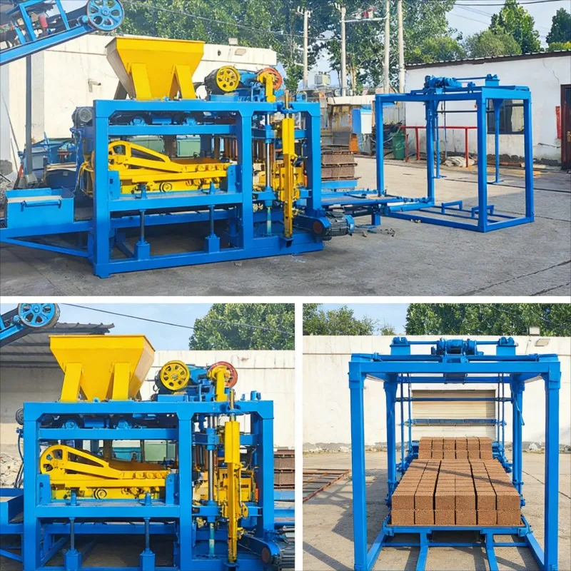 Customized Hydraulic Interlocking Brick Machine Concrete Block Maker for Road Paver