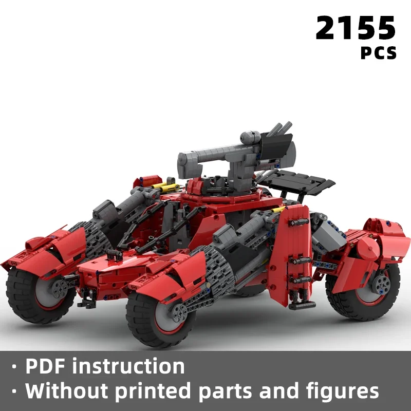 

technical game vehicle bricks off road pickup blocks armed car building toy gift moc fans merchandise merch product decor