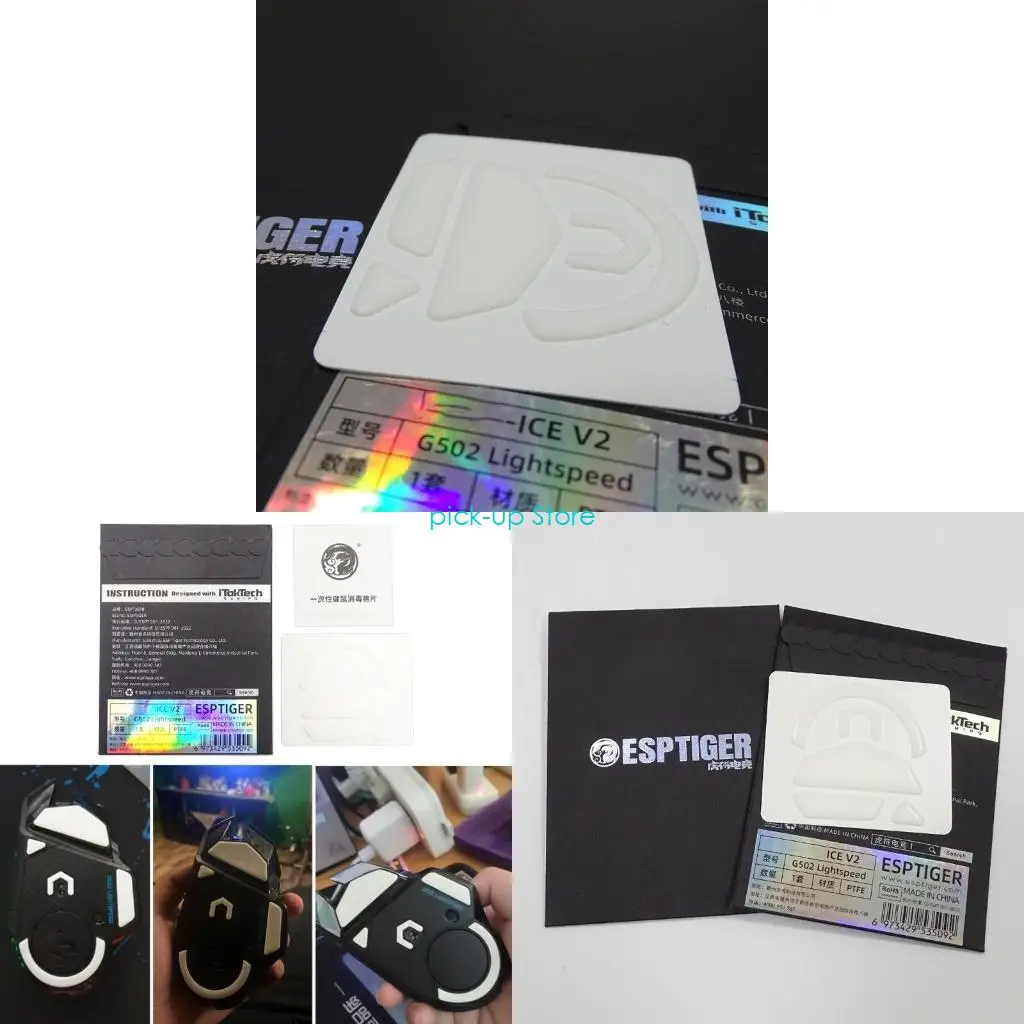 Q5WA for G502 LIGHTSPEED Mouse Feet Sticker Mouse Skate Pad