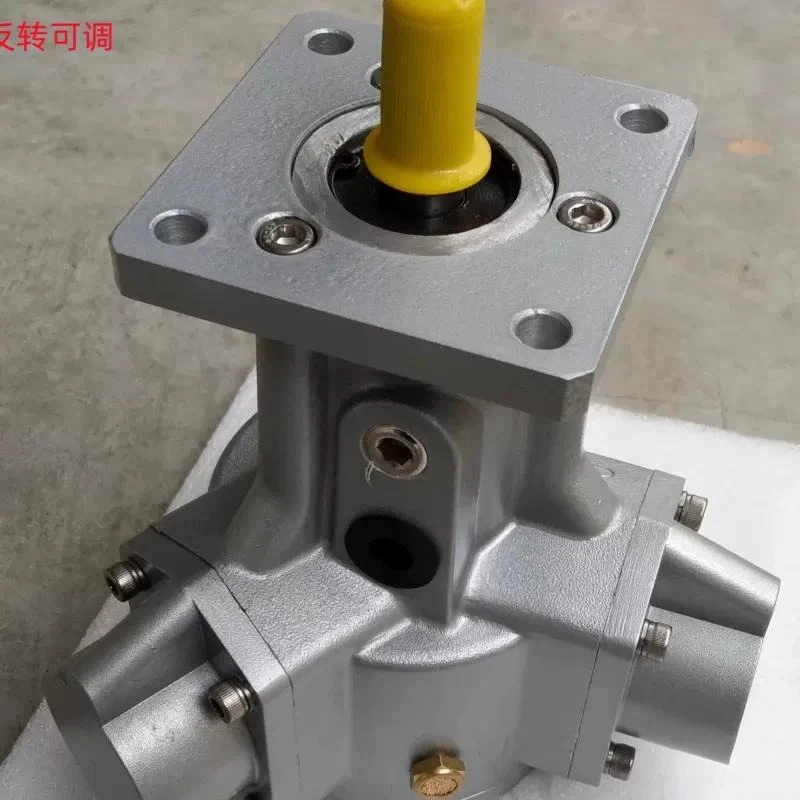 High Torque Pneumatic Start Motor Piston Vane Air Motor for Vertical and Horizontal Flange Installation