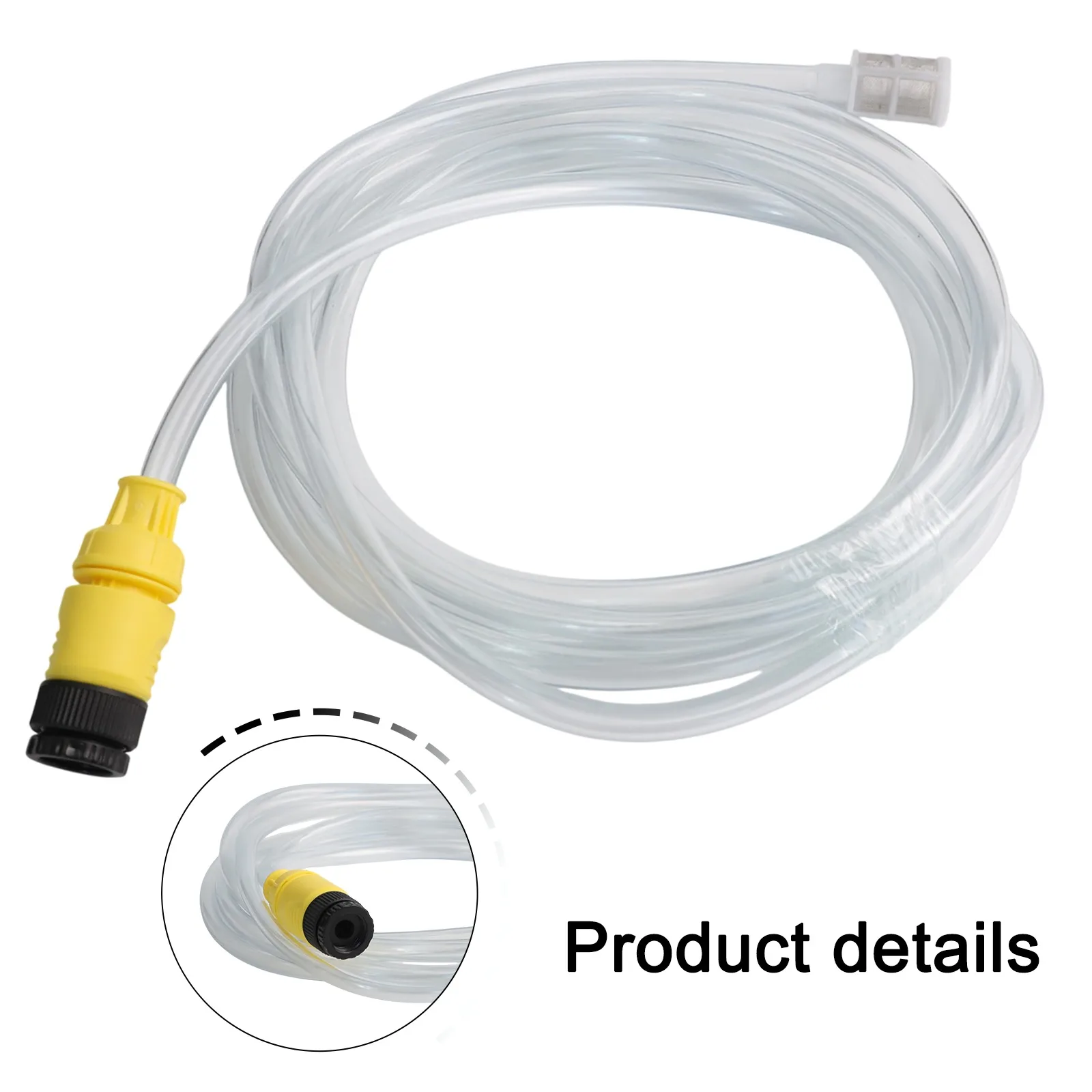 5m PVC Water Suction Hose Flexible Intake Hose For SH5 Electric Pressure KHB6 OC6 18 Garden Watering Equipment
