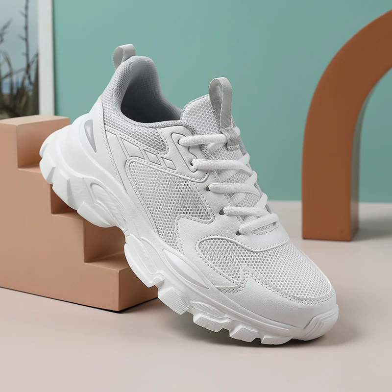 YRZL Non Slip Sneakers for Women 2025 Lightweight Comfortable Walking Shoes for Women Gym Workout Outdoor Fitness Shoes Big Size