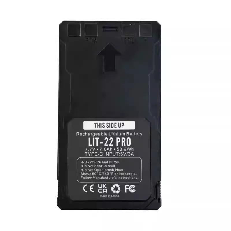 New LIT-22 Pro 7.7V 7000mAh Rechargeable Battery For SPYPOINT Trail Camera Compatible with Flex-M Flex-S Flex G-36 Flex-Plus