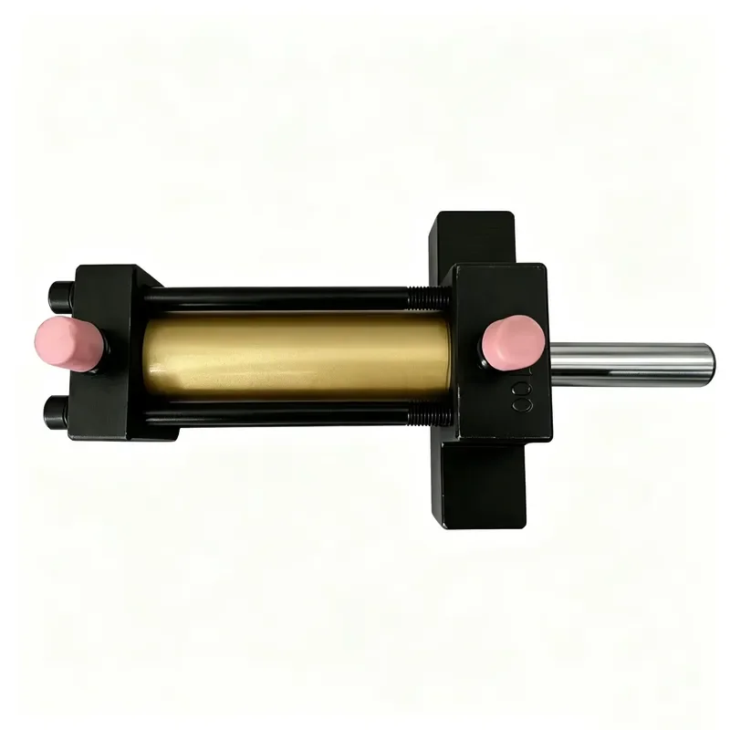 for Convoy Front Flange Mounted Tie Rod Cylinders Customizable Stroke Double Action Heavy Duty Cylinders with 1 Year Warranty
