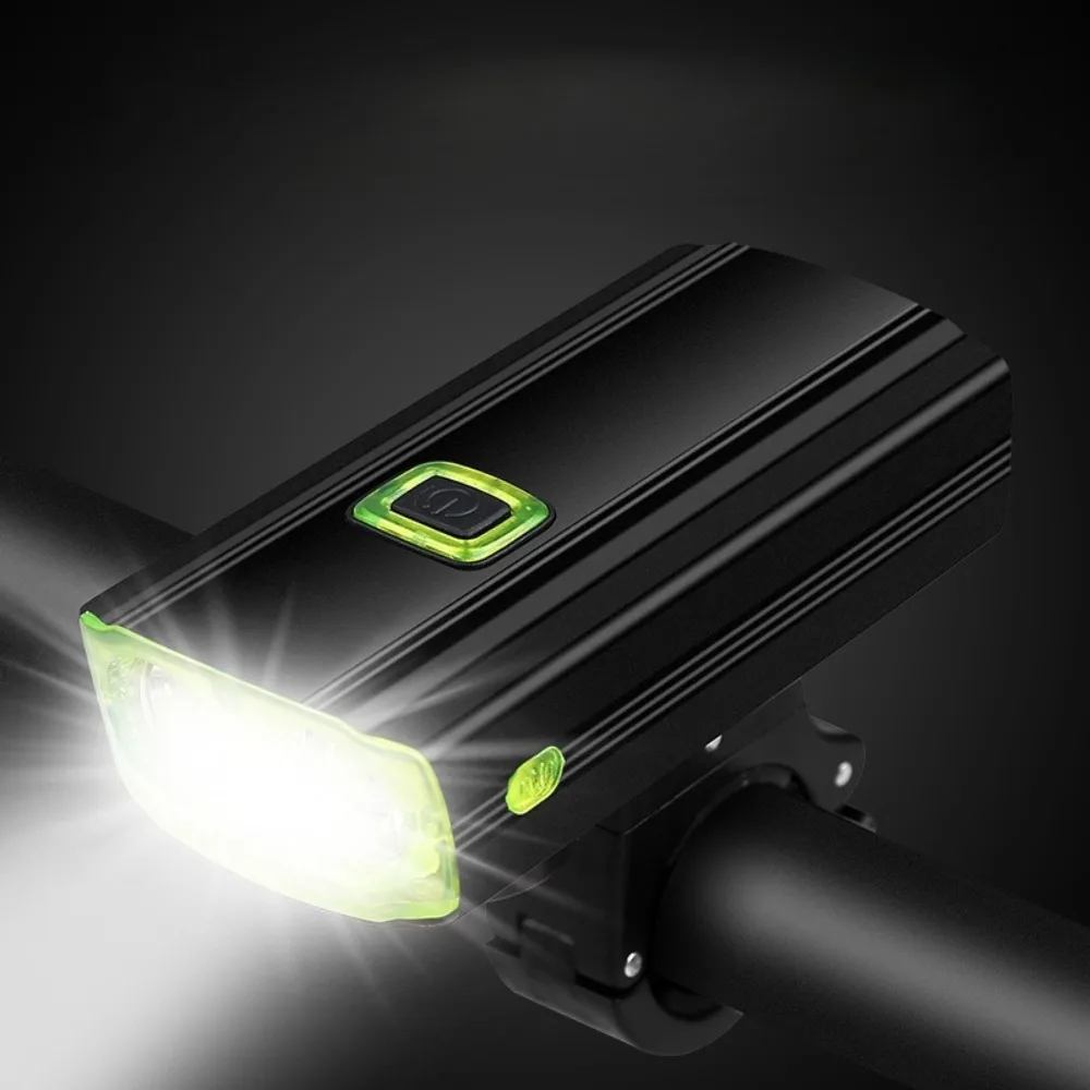 Bicycle Light with Horn Car Headlight USB Charging Lighting Car T6 Light Bead Bicycle Mountain Bike Night Riding