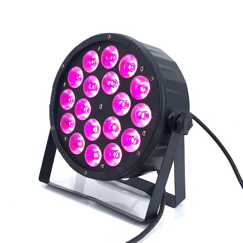 18X18W RGBWA UV Light DJ LED Par / Disco Light Dmx512 Wash Stage Professional Strobe  Equipment