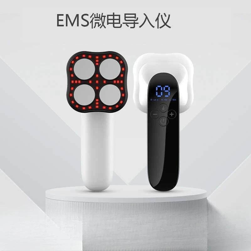 Face Full Body Massage Shaping EMS Micro Current Red Light II 2nd Generation Lifting and Introducing Body Instrument