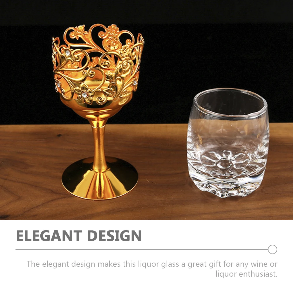 

Noble Elegant Glass Goblet Wine Glasses Reusable Creative Home Bar Party Decorative Cups Glass Goblet Wine Glasses