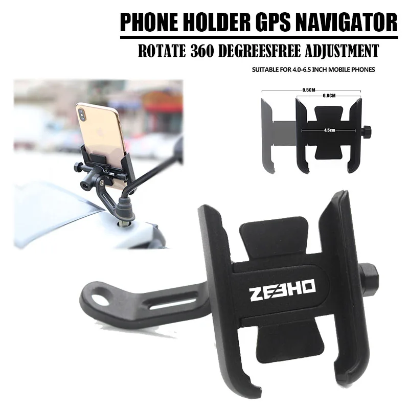 

For ZEEHO AE8 AE8 S+ AE2/AE4/AE6/AE4i CNC Motorcycle Tool Mobile Phone Stand Holder Navigation Bracket