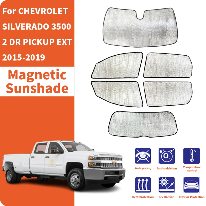 

Солнцезащитные козырьки на окна автомобиля, аксессуары для CHEVROLET SILVERADO 3500 2DR PICKUP EXT 2015-2019
