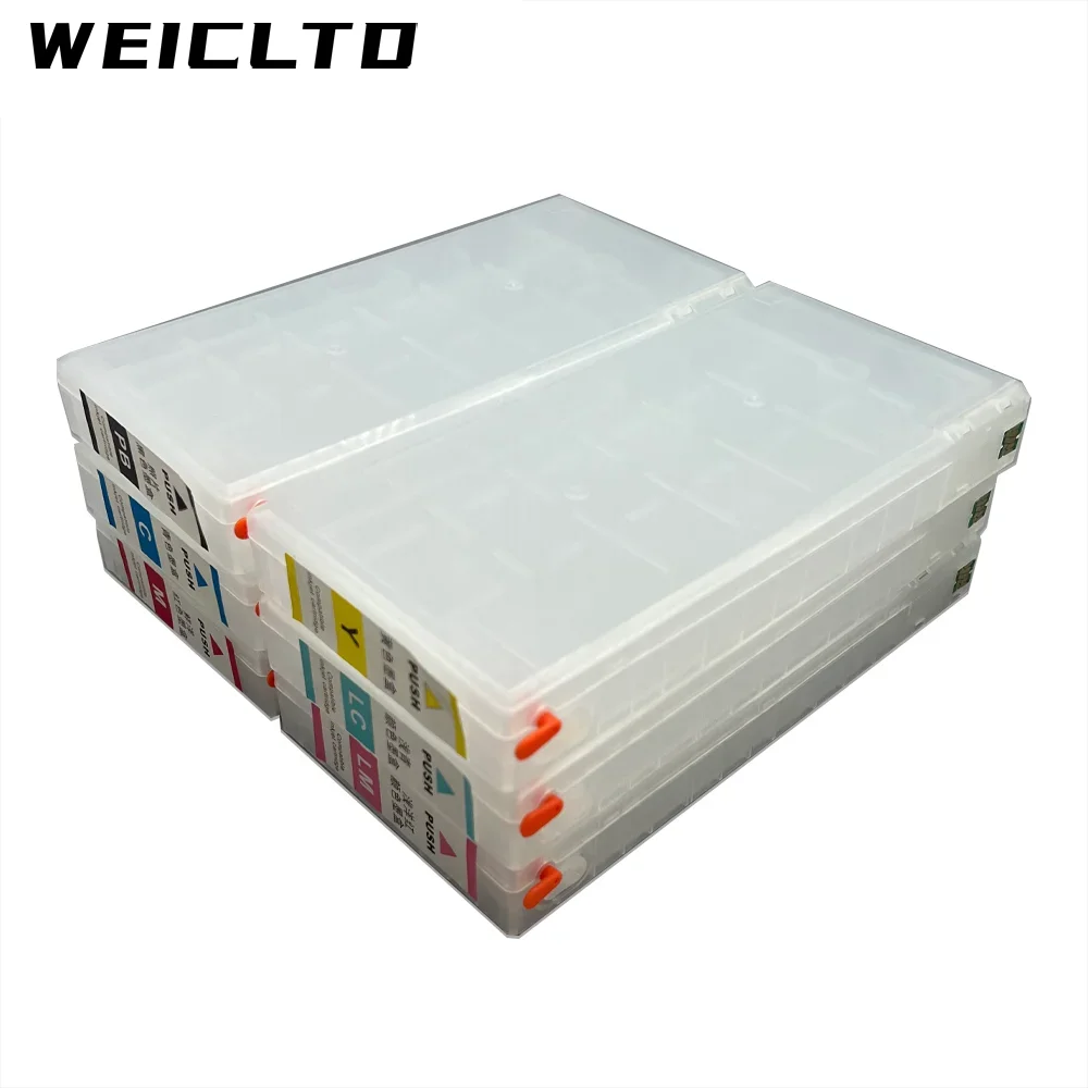 275 مللي T7816 T7811 T7811-T7816 T7821-T7826 خرطوشة حبر إعادة التعبئة الفارغة مع شريحة مرة واحدة للطابعة Epson DX100 D700