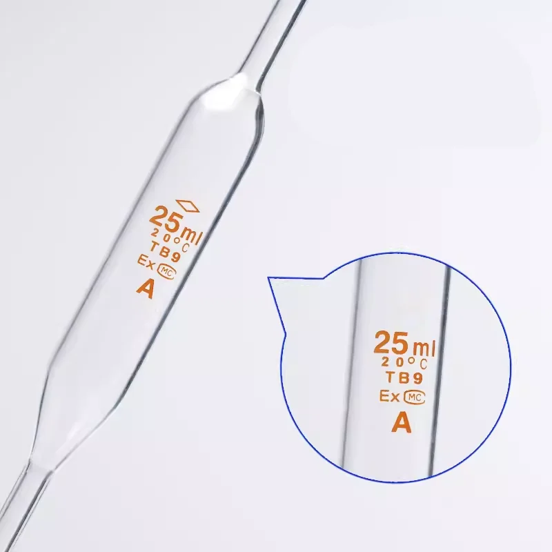 Big Belly Pipette Fat Belly Pipette Pipette Belly Pipette Pipette Single Mark Pipette 1/2/3/5/10/15/20/25/50/100ml