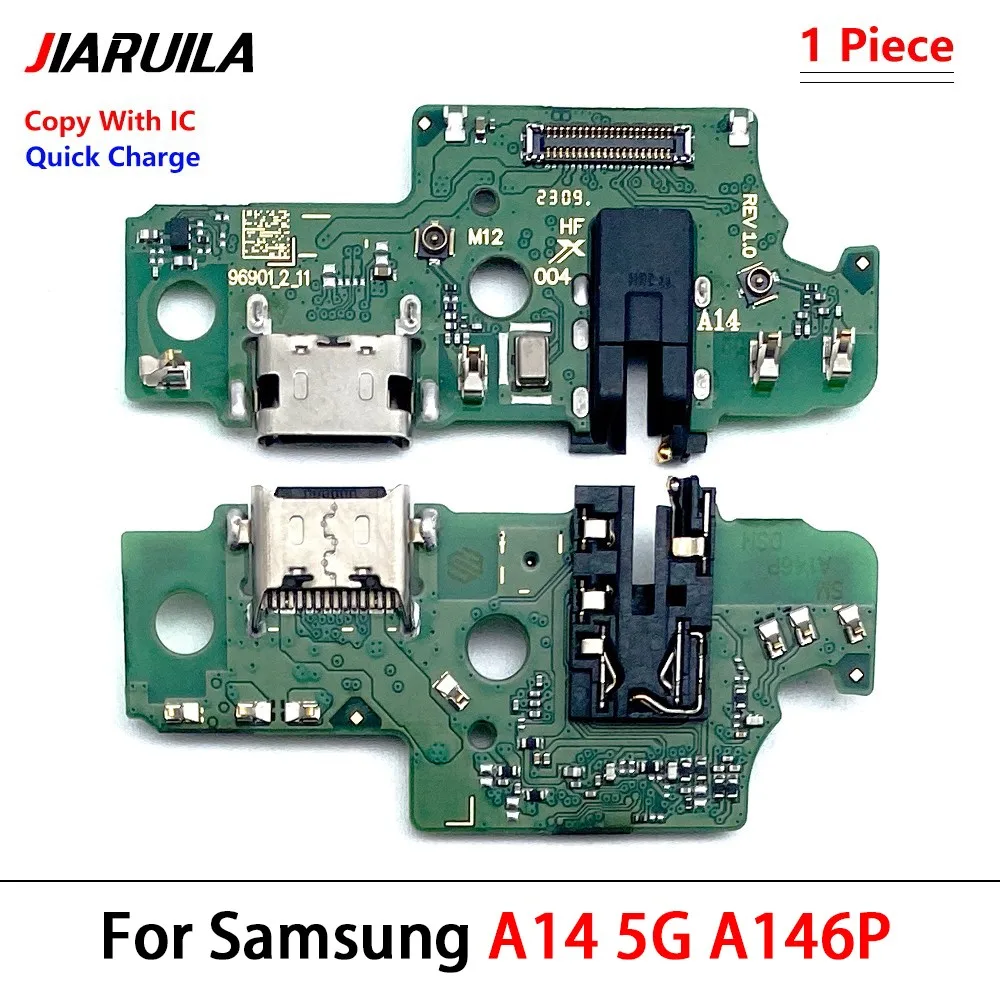 For Samsung A14 A54 A42 A32 A22 5G A13S A33 4G Dock Connector Micro USB Charger Charging Port Flex Cable Microphone Board