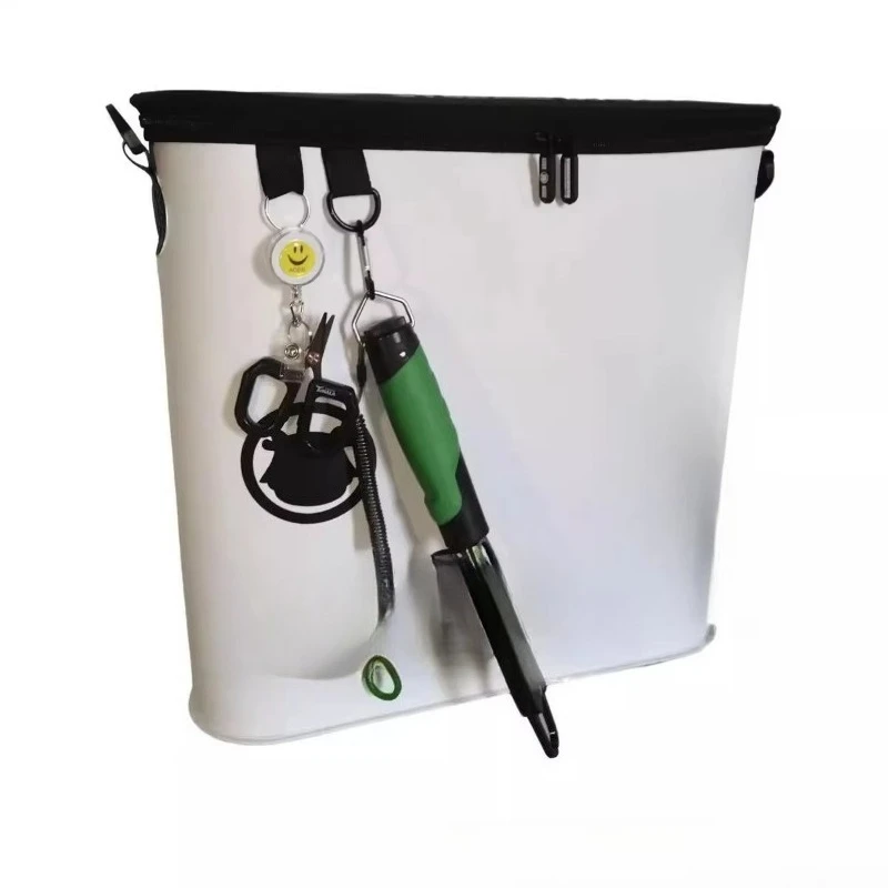 Portable Live Fish Bucket Backpack Waterproof Fishing Tackle Storage Bag Outdoor Fishing Live Fish Bag Fishing Accessories