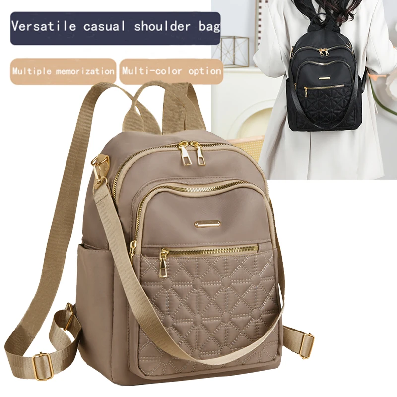 Unisex square bag Men's and women's backpack Travel backpack Casual backpack Women's Fashion backpack