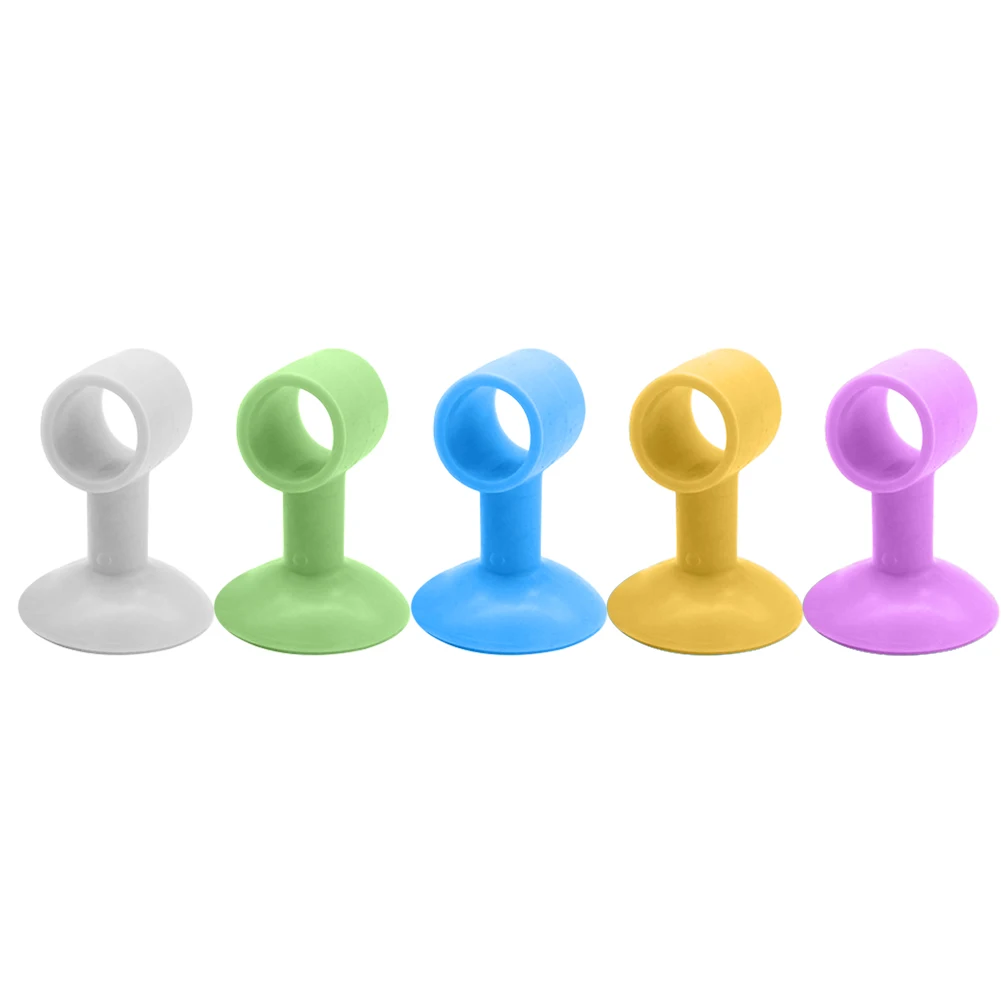 

2 шт., дверная ручка, противоударная силиконовая дверная ручка, защитная накладка, бесшумная, противоударная, легкие, бытовые аксессуары