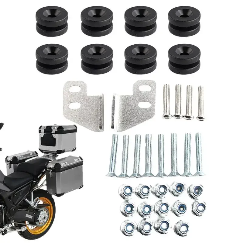 Motorcycle Tail Bag Mounting Kit Hardware Accessories for Saddle Bag Tail Trunk Mounts Rear Hardware