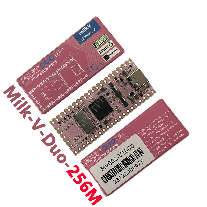 شركة Milk-V Duo ، من طراز Linux Boardings ، MB MB SG2002 RISC V Linux Boardings ، موزعي وكالة من المستوى الأول