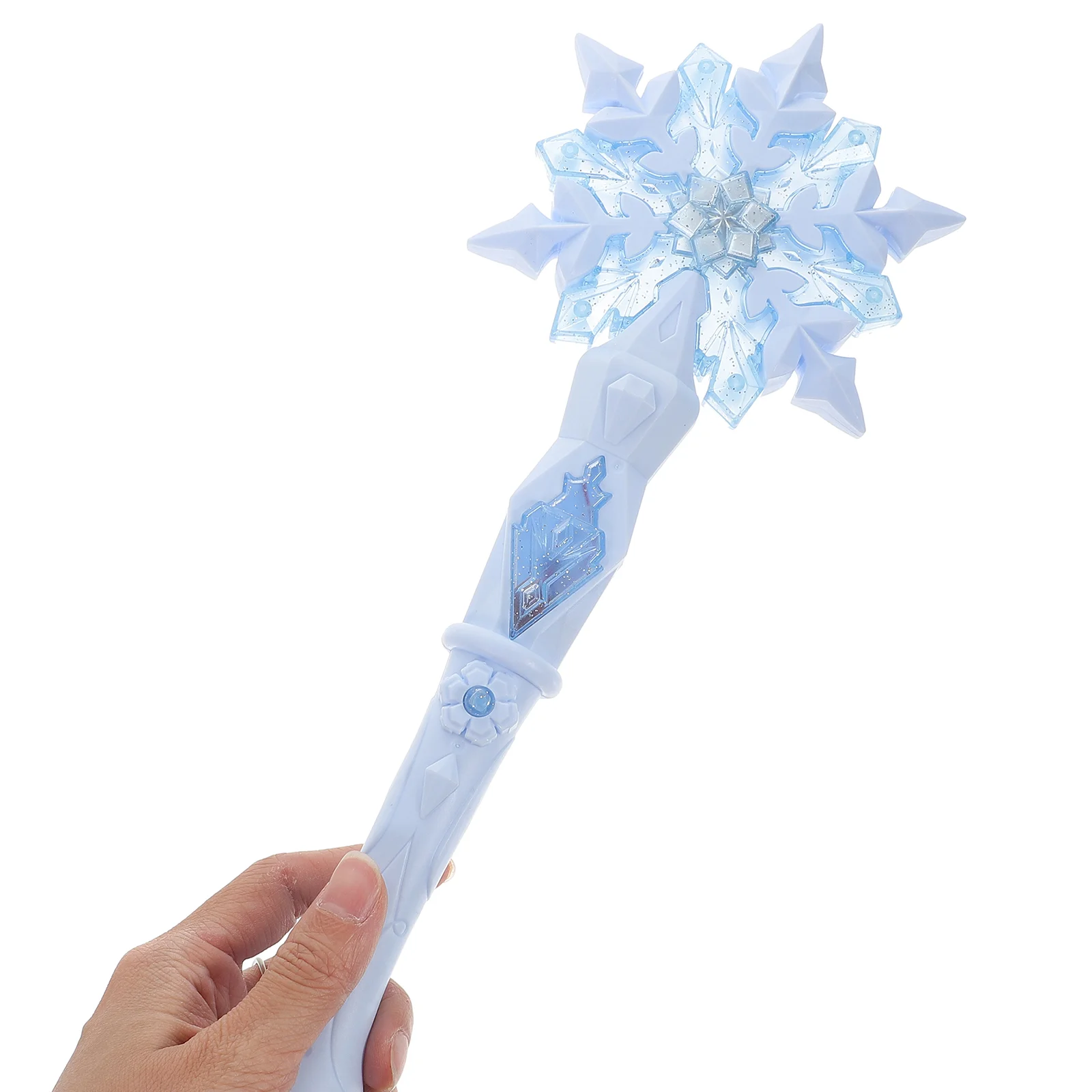 

Snowflake Glitter Stick Handheld Toy Night Flashing Wand Glowing Hair Fairy Sticks Plastic Party