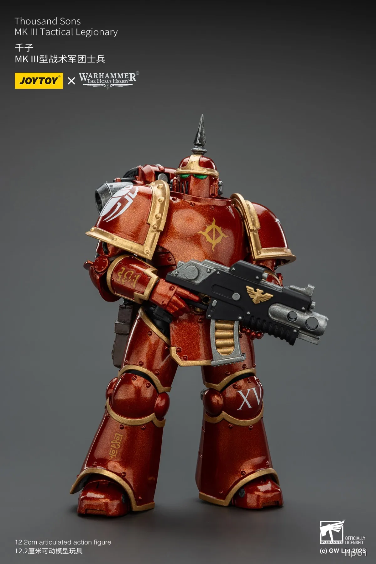 

【TM】In Stock JOYTOY WARHAMMER 40K Thousand SonsMK IIl Tactical Legionary 1/18 Action Figures Model Toy Gift Collection Ornament