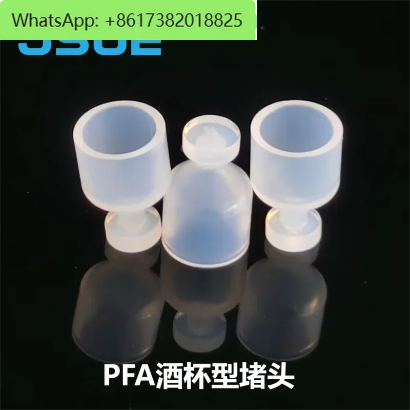 

2Pcs JSOE expansion interface plug PFA wine cup type plug pipeline joint joint FCAP plug