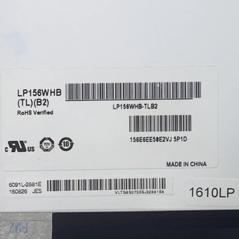 LP156WHB TLB2 15.6 بوصة شاشة لاب توب LCD 40 دبابيس 1366 × 768 N156BGE-LB1 LP156WH3-TLAA LP156WHB-TLC1 LP156WHB-TLC2