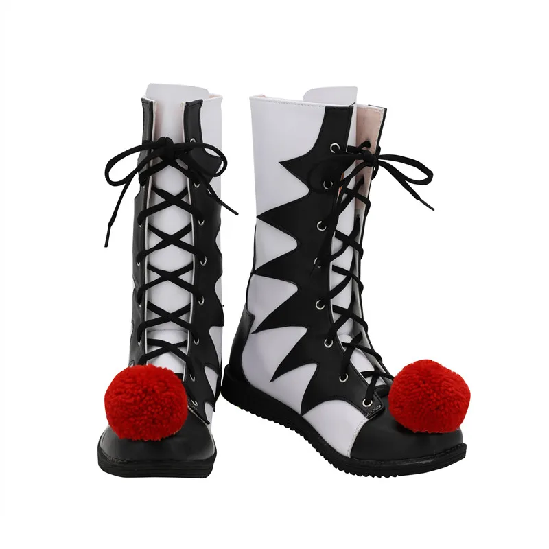 Joker Cosplay scarpe stivali Halloween Anime costumi accessorio su misura per uomo donna