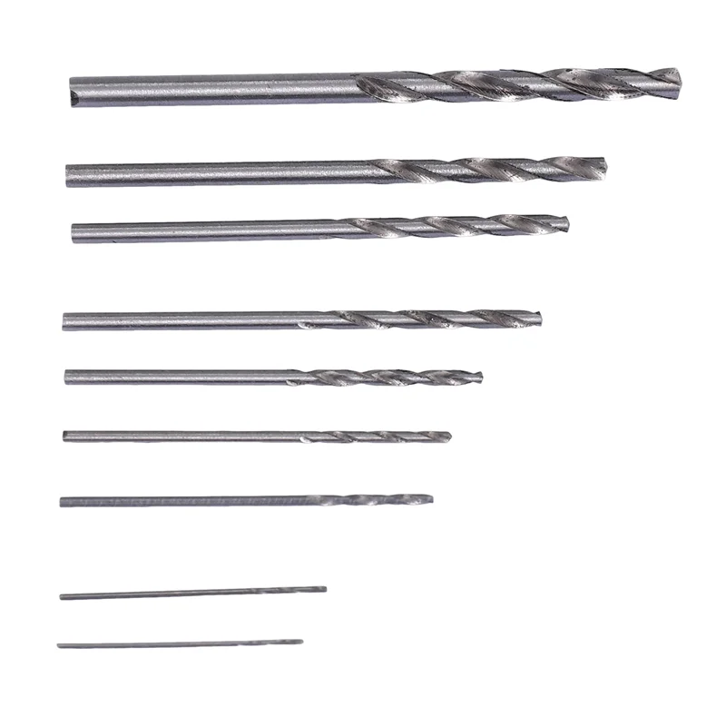 

Новый показано-25 шт. 0,5-3,0 мм набор миниатюрных маленьких спиральных сверл с прямым хвостовиком, набор маленьких сверл для отверстий Bodhi