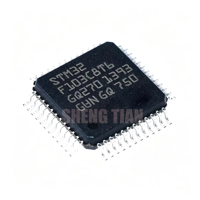 5pcs/lot STM32F103C8T6 STM32F103C8 STM32F103 QFP-48 In Stock
