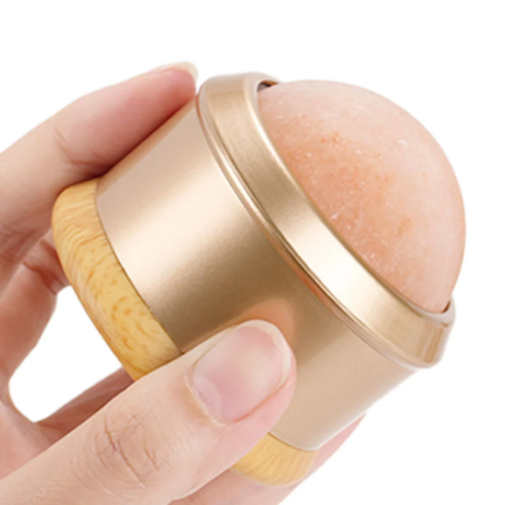 

Himalayan Salt Massage Ball Full Body Roller Tool Relieve Neck Back Arm Pain Massage To Relax Caring for The Skin