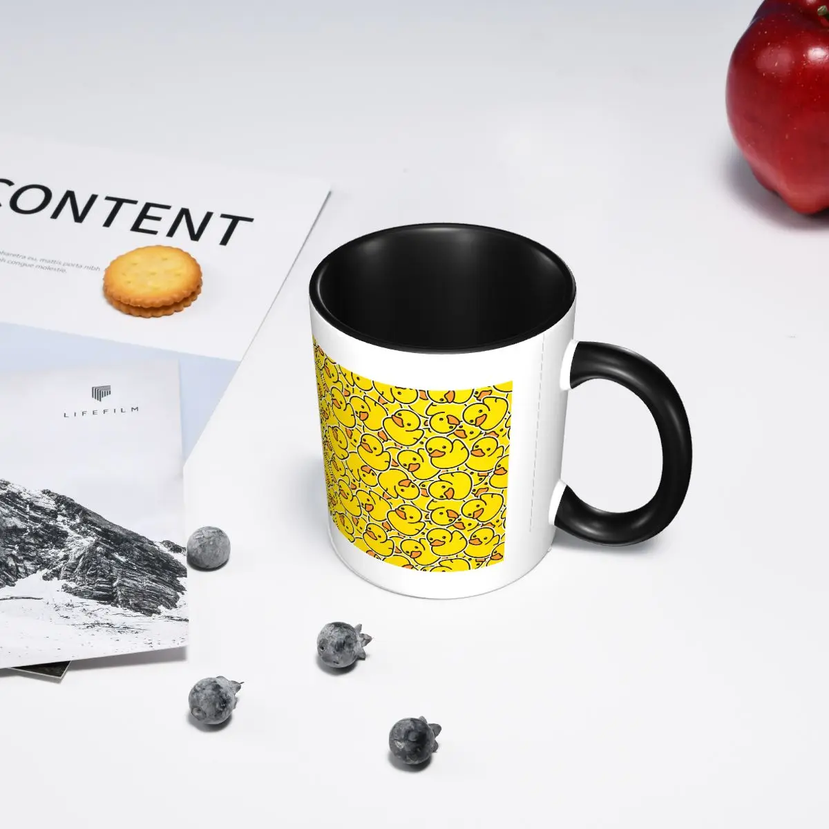 

Yellow Classic Rubber Duck Mug Funny Ceramic Coffee Cups Tea Mugs Milk Cup Drinkware Gift for Woman Man