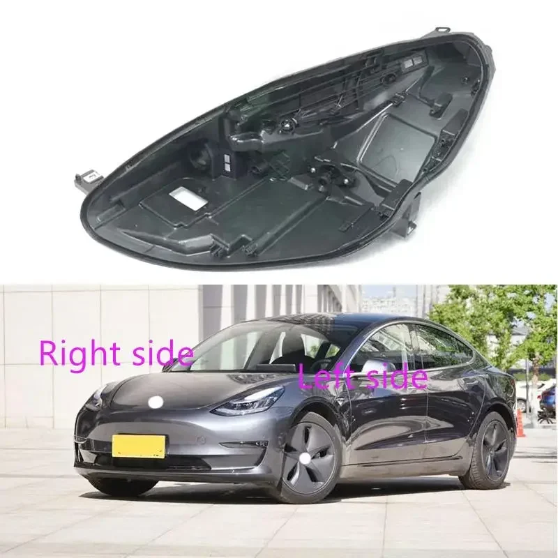 

For Tesla Model 3 Model Y 2019 2020 2021 2022 2023 Headlight Base Headlamp House Car Rear Base Auto Headlight Back House