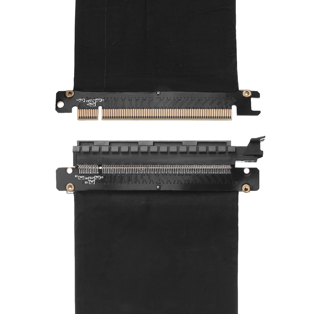 30cm pci express PCI-E3.0 16x cabo flexível riser cartão adaptador de porta de extensão de alta velocidade cabo extensor de placa de vídeo gráfica
