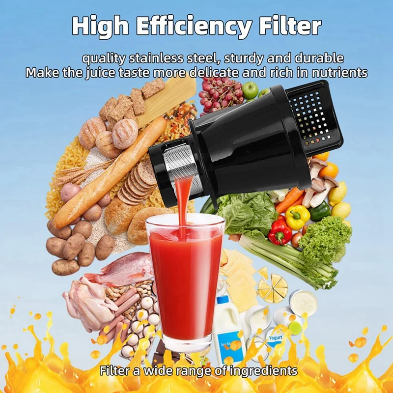 Juicer Compatible For Omegae 8006 8005 8004 8003 NC800HDR, NC900HDC Slow Masticating Juicing Screen